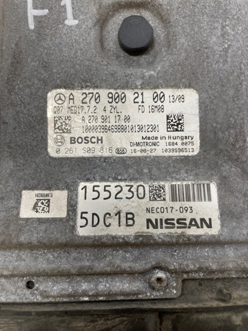 237105DD0B NISSAN Модуль управления (ЭБУ) двигателем купить в Тернополь