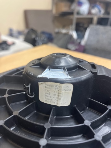 NISSAN 272205NA0A Вентилятор печки в наличии Чернигов