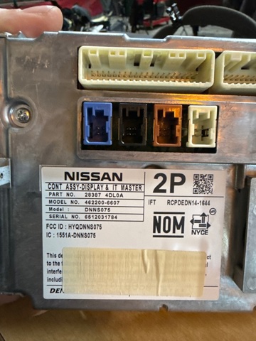283874DL0A NISSAN Дисплей многофункциональный купить в Чернигов