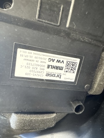 4M0820356 VAG Корпус печки в сборе купить в Черновцы