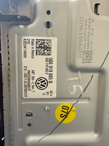 VAG 5G6919605D Дисплей многофункциональный в наличии Полтава
