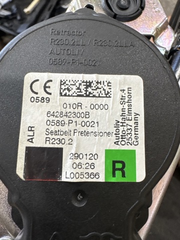 VAG 8W0857706PJXE Ремень безопасности в наличии Житомир