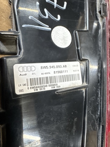 8W5945093AB VAG Фонарь задний левый внутренний купить в Харьков