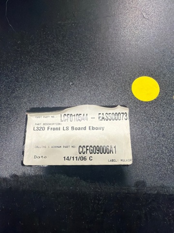 LAND ROVER EAS500073PVJ Облицовка багажного отсека нижняя в наличии Запорожье