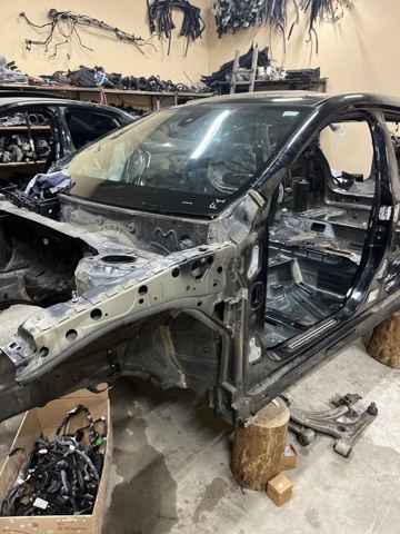 Панель брызговика моторного отсека, левая F41215DAHA NISSAN