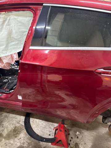 HBA015DAMA NISSAN Дверь задняя левая купить в Днепр