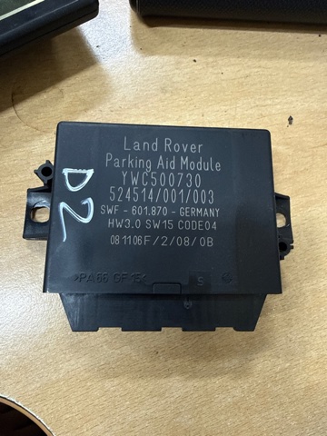 Модуль управления (ЭБУ) парктроником YWC500730 LAND ROVER