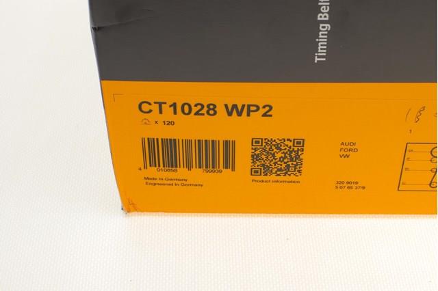 CONTINENTAL CT1028WP2 Ремень ГРМ, комплект в наличии Запорожье