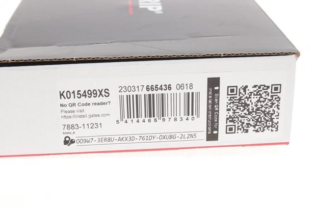 GATES K015499XS Комплект ГРМ в наличии Харьков