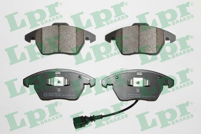 Колодки тормозные 05P866 LPR