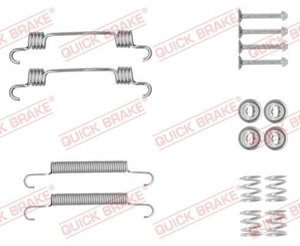 Ремкомплект тормозных колодок 1050887 QUICK BRAKE