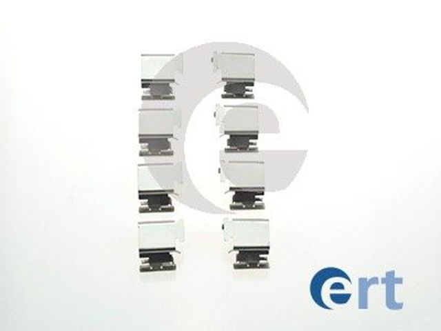 Комплект пружинок крепления дисковых колодок, передних 420008 ERT