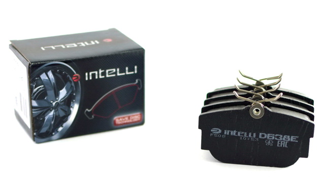 DAFMI D638E Колодки тормозные задние дисковые в наличии Полтава