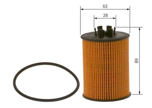 Фильтр центробежный очистки масла F026407015 BOSCH