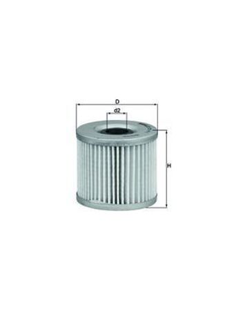MAHLE OX411 Фильтр масляный в наличии Запорожье