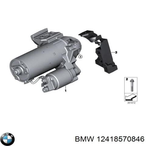 Стартер автомобиля 12418570846 BMW