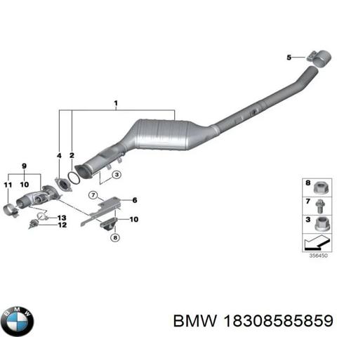 Катализатор 18308585859 BMW