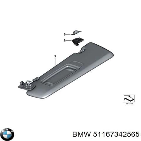 Козырьки 51167342565 BMW