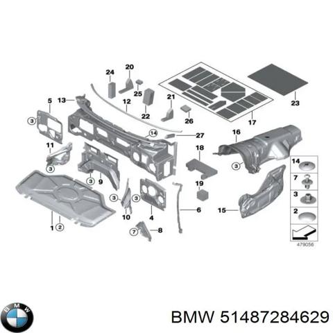 Подкладка-капот BMW X5