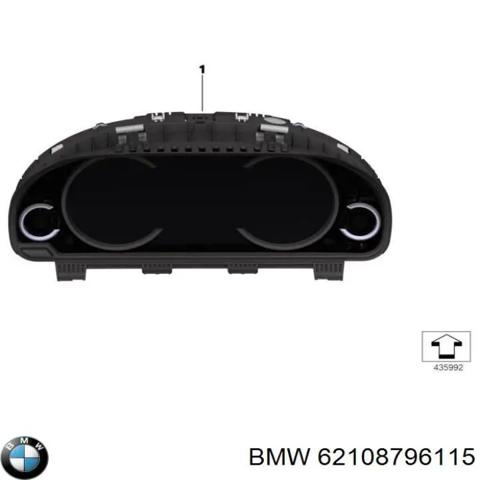 Щиток приборов 62108796115 BMW
