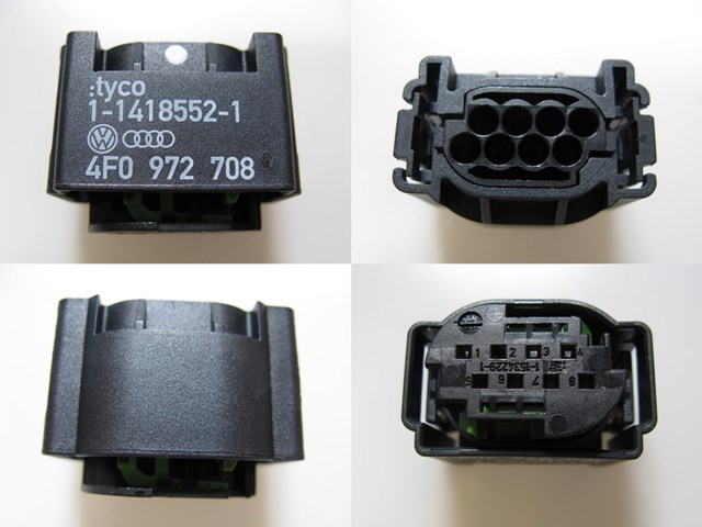 Разъем (фишка) датчика парковки 4F0972708 VAG