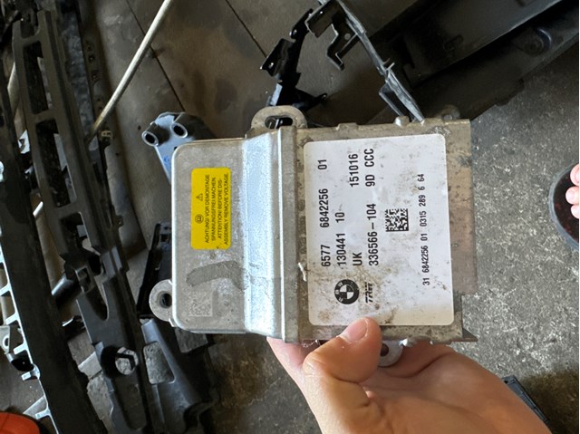 Модуль-процессор управления подушки безопасности 65776842256 BMW