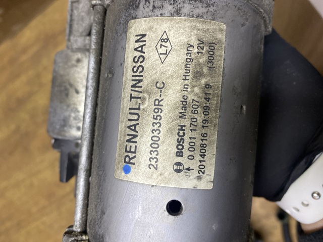 NISSAN 233003359R Стартер в наличии Черкассы
