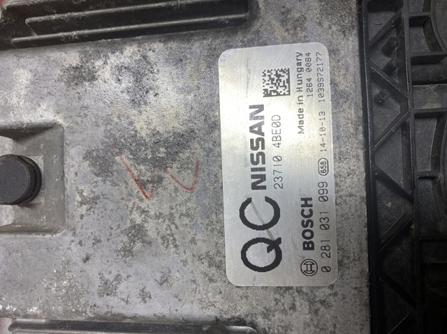 Модуль управления двигателем 237104BE0D NISSAN
