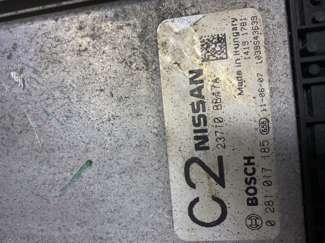 NISSAN 23710BB47A Модуль управления (ЭБУ) двигателем в наличии Запорожье