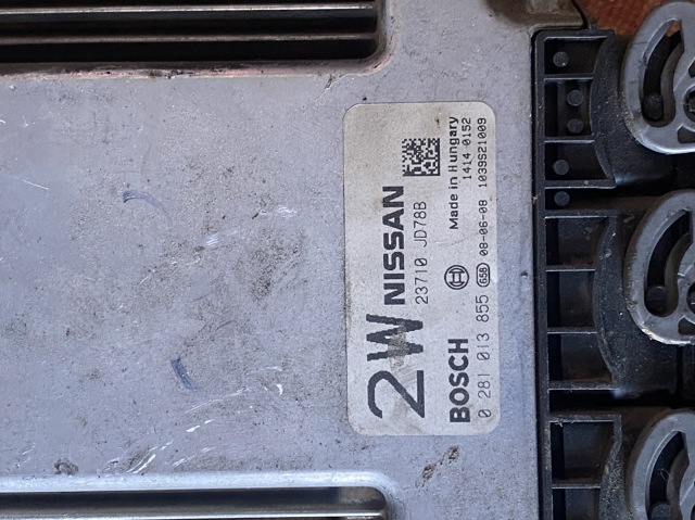 NISSAN 23710JD78B Модуль управления (ЭБУ) двигателем в наличии Полтава