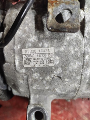 NISSAN 926004CA3A Компрессор кондиционера в наличии Черновцы