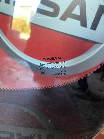G27006FK0B NISSAN Лобовое стекло купить в Житомир