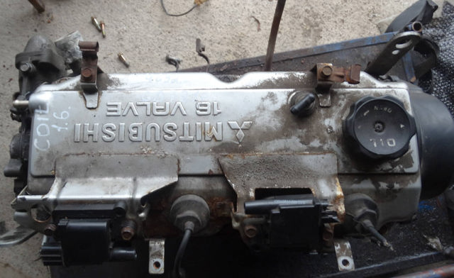 Двигатель голый 4G92 MITSUBISHI