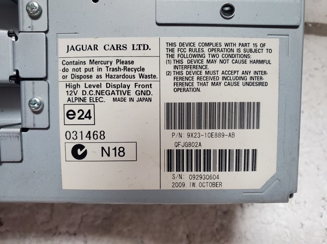 JAGUAR 9X2310E889AB в наличии Николаев