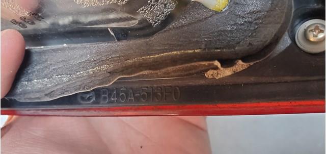 B45A513F0 MAZDA Фонарь задний правый внутренний купить в Павлоград