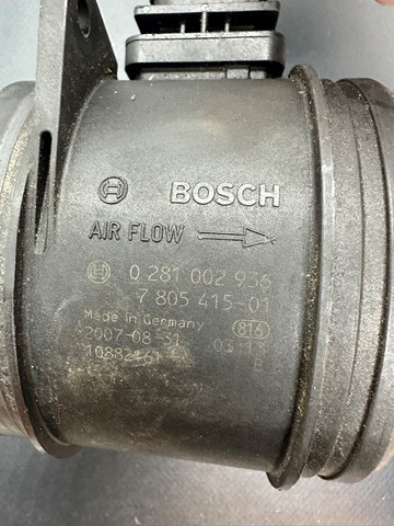BMW 13627805415 Датчик потока (расхода) воздуха, расходомер M.A.F. - (Mass Airflow) в наличии Хмельницкий