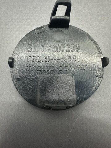 BMW 51117207299 Заглушка бампера буксировочного крюка передняя в наличии Харьков