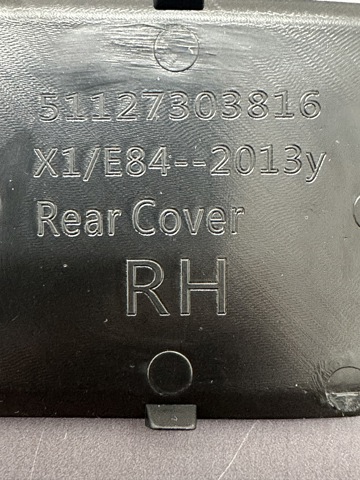 BMW 51127303816 Заглушка бампера буксировочного крюка задняя в наличии Николаев