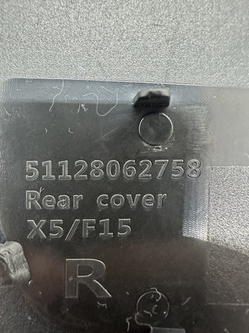 51128062758 BMW Заглушка бампера буксировочного крюка задняя купить в Павлоград