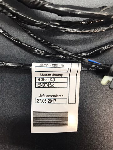 BMW 61129313607 Кабель (провод) парктроника бампера переднего в наличии Черкассы