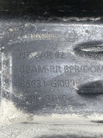 86631GI000 HYUNDAI Усилитель бампера заднего купить в Николаев