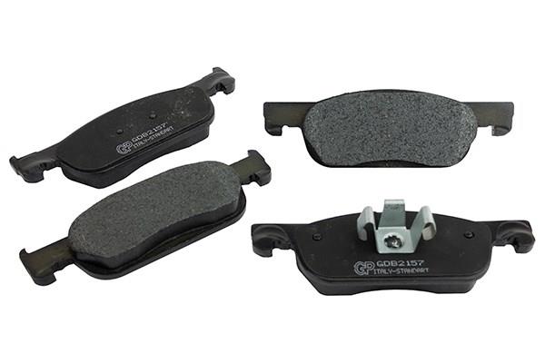 Колодки тормозные дисковые комплект GDB2157 GP