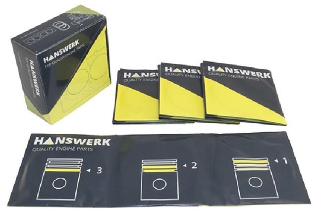 Комплект поршневых колец на 1 цилиндр, STD HW300030 HANSWERK