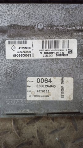 8200396045 RENAULT Блок управления двигателем купить в Павлоград