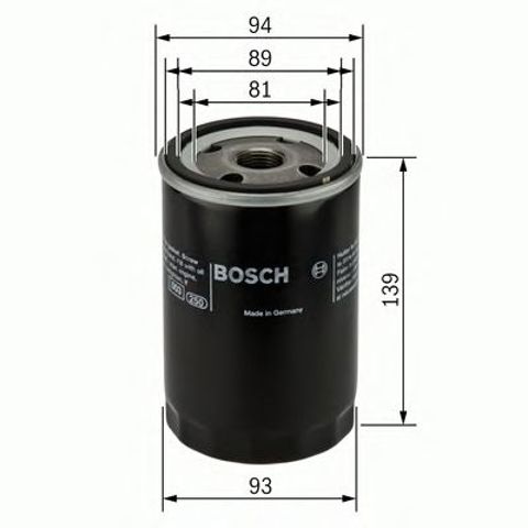 Маслофильтр 0451104064 BOSCH