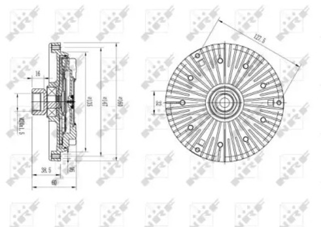Вискозная муфта BMW X5