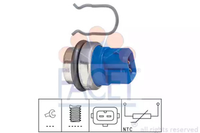 Датчик температуры жидкости 73101 FACET