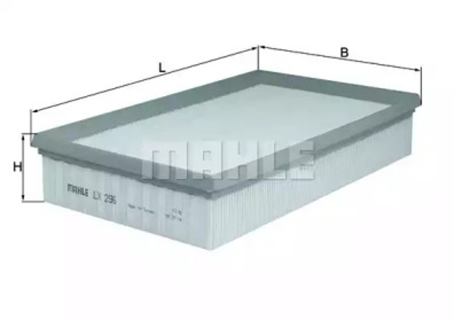 Элемент воздушного фильтра LX296 MAHLE