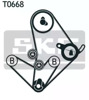 ГРМ ремни, комплект VKMA95014 SKF
