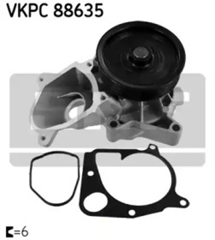 Помпа охлаждения BMW 5